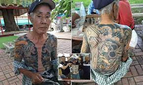 Yakuza tattoos are a source of fascination for many tattoo lovers. Yakuza Boss Arrested After Photo Of Tattoos Go Viral Daily Mail Online