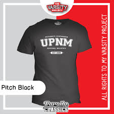 Universiti pertahanan nasional malaysia) is a military university located in sungai besi camp, kuala lumpur, malaysia. Upnm Universiti Pertahanan Nasional Classic Varsity Premium T Shirt Short Sleeve My Varsity Project Originals Shopee Malaysia