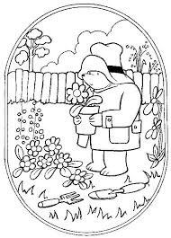Bp Metbloempot Bear Coloring Pages Coloring Pages Paddington Bear