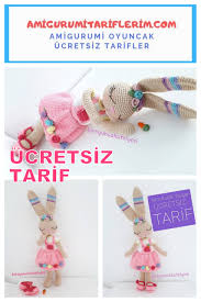 Amigurumi Mor Kulakli Tavsan Yapimi Ucretsiz Tarif 2020 Amigurumi Mor Tig Isleri