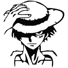 One Piece Monkey D Luffy Stare Cartoon Decal Vinyl Car Wall Laptop Cellphone Sticker Special Product One Piece Tattoos Monkey D Luffy One Piece Drawing This is my first vector! one piece monkey d luffy stare