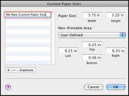 Hp Printers Creating Custom Paper Sizes Hp Customer Support