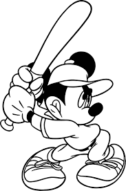 Dribbling, dunking, spinning, throwing, etc. Mickey Playing Baseball Coloring Page Wecoloringpage Baseball Coloring Pages Mickey Mouse Coloring Pages Zoo Coloring Pages