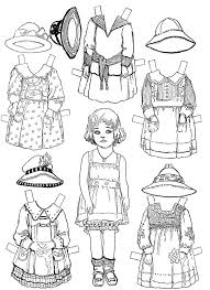 Little Girl Paper Dolls Free Printable Paper Dolls Paper Dolls Printable