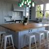When you think that you can give functions, utility, and aesthetic updates in your kitchen, a kitchen island with table combination is the best that you will have in your space. 1