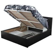 This versatile bed frame will look great with your choice of textiles and bedroom furniture. Ikea Queen Size Storage Bed Black Brown 18210 142926 184 Walmart Com Walmart Com