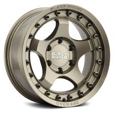 Black And Bronze Truck Wheels Black Rhino Bantam Bronze In 2020 Wheel Rims Bronze Wheels Black Rhino Wheels