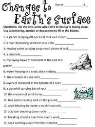 Changes To Earth S Surface Weathering Erosion And Deposition Weathering And Erosion Earth Surface Earth Science Lessons
