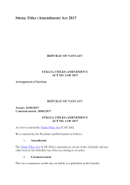 Latest amendments of the strata titles act 1985. Http Faolex Fao Org Docs Pdf Van189683 Pdf