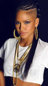 Urban Chic This Girl Is Gorgeous Womens Punk Hip Hop Style Inspiration Apparel Unique Womens Fas Hair Styles Braids With Shaved Sides Shaved Side Hairstyles