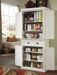 Awe Inspiring Stand Alone Pantry For Kitchen With Vintage Metal Drawer Handle Small Kitchen Storage Kitchen Pantry Storage Cabinet Free Standing Kitchen Pantry