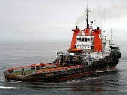 Allaheadfull Retriever Engaged In Anchorhandling Operations For The Thialf By Jan Berghuis On Flickr Tug Boats Offshore Boats Working Boat