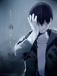 Image of anime boy in the rain by sonamyforeveryay on deviantart. Crying Drawing Crying Sad Anime Boy Novocom Top