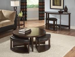 Coffee Tables And Stool Sets That Guests Are Always Grateful For Storage Ottoman Coffee Table Round Coffee Table Modern Brown Coffee Table