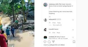 Akan tetapi kronologi pada mimpi ini bisa. Ketika Pengantin Pria Gendong Istri Seberangi Banjir Okezone News