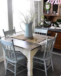Happy Tuesday When We Moved Last Summer This Table Was Damaged Along The Way My Sweet Hub Painted Kitchen Tables Kitchen Table Makeover Painted Dining Table