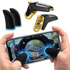 Download and play garena free fire on pc. Protaq Pro Player Gun Shape Trigger Controller Fast Shooting Triggers Garena Free Fire Cod Mobile Etc With Blue Thumb Finger Sleeve For Mobile Game Anti Sweat Breathable 2 Piece Amazon In Computers