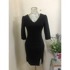 Váy body xẻ tà size s - Oreka.vn