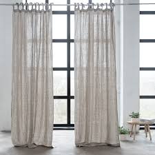 Unsere vorhänge werden überwiegend aus reinem leinen gefertigt. Leinen Vorhang Mit Schlaufen Natural Rustico Washed Linenme