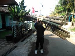 Cara membuat tangga dari bambu. Mamang Penjual Tangga Bambu Catatanku