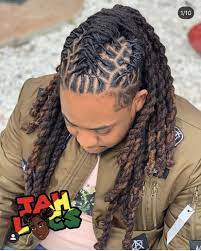 Another variant of styling your dreadlocks is a ponytail tied either on the top of the head or lower. Pin By Robyn Liverpool On Locs Dreadlocks Hair Care Dreadlock Hairstyles For Men Dreadlock Styles