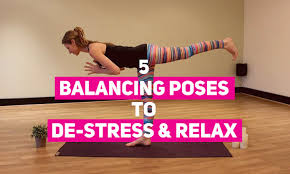 Yoga therapy is the use of yoga postures, meditation and pranayama to help the body naturally heal and balance itself. 5 Balancing Yoga Poses To De Stress And Relax Your Mind Doyou