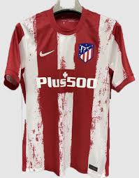 El modelo de visita de los amakhosi presenta una vistosa combinación de azul con diseños eléctricos en cuello y puños, también en referencia a. Atletico Madrid 2021 22 Home Shirt Soccer Jersey Dosoccerjersey Shop