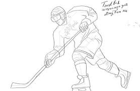 How To Draw A Hockey Player Step By Step 4 Hockey Drawing Hockey Players Drawings The complete hockey player drawing tutorial in one image. how to draw a hockey player step by