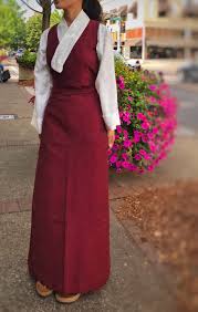 Chuba is a traditional tibetan dress ...