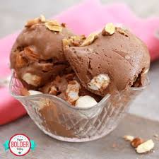 Rocky Road Ice Cream Gemma S Bigger Bolder Baking Recipe Rocky Road Ice Cream Ice Cream Homemade Ice Cream