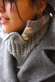 Maybe you would like to learn more about one of these? Thermis Cowl By Kris Knits Uses Thermal Stitch And Partially Buttons Style Knitting How To Wear