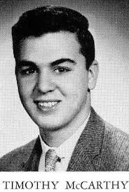 Tim "Moose" McCarthy May 7, 1954