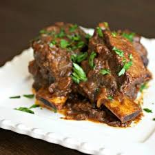 In american bbq cuisine, 'ribs' usually refers to pork but can also be used for beef. Braised Beef Short Ribs Recipe Slow Cooked Tasty Ever After