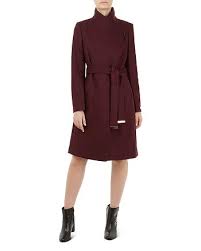Crafted from a sumptuous wool and cashmere blend and boasting ted's signature printed lining, this. Fin Gljiva Anketa Ted Baker Sandra Kennethweines Com