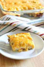 This is a delicious recipe and really easy i nuke the potatoes for about 10 minutes alone or thaw them in the fridge overnight for a creamier consistency. Overnight Breakfast Casserole All Things Mamma
