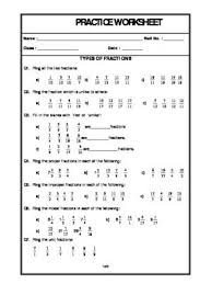 Worksheet Of Types Of Fractions Fractions Fractions Maths In 2020 Math Fractions Worksheets Math Fractions Fractions Worksheets