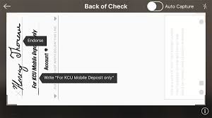 Mobile check deposit works using remote deposit capture technology. Mobile Check Deposit For Phones And Tablets Kitsap Credit Union