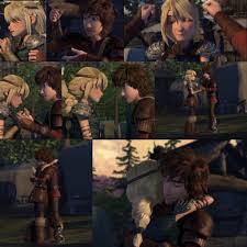 Rtte Hiccstrid D Hiccup Giving Astrid Her Betrothal Gift I Love How He Says That He Didn T Need A How To Train Your Dragon How Train Your Dragon Hiccstrid