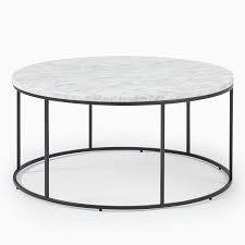 Streamline Round Coffee Table Marble West Elm In 2020 Marble Round Coffee Table Marble Coffee Table Round Coffee Table
