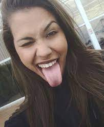 Image May Contain 2 People Closeup Tongue Miley Cyrus Face