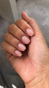 Nygjorda Naglar Korde Pa Korta Denna Gang Short Acrylic Nails Neutral Nails Minimalist Nails