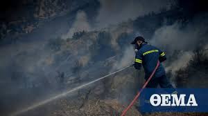 Σε εγρήγορση τέθηκε το πρωί της δευτέρας η πυροσβεστική υπηρεσία λόγω φωτιάς που ξέσπασε στη σταμάτα αττικής. Fwtia Sth Stamata