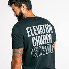 Elevation Church Black Tee Church Shirt Church Shirt Designs Church Tshirts