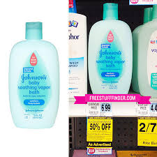 1 74 Reg 7 Johnson S Soothing Vapor Bath At Rite Aid Free Stuff Finder