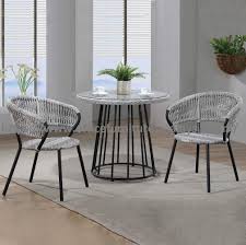 Jan 19, 2021 · we're loving this pedestal option from east west furniture. 1 7ft Small Round Designer Dining Table 2 Seater Set Meja Bulat Kaca