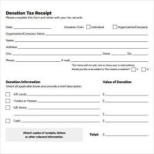 Donation Receipt Template Receipt Template Letter Template Word Donation Form