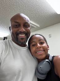 Go figure, this is one of my proudest moments as a father when my princess  asked me to join her in her workout. We had a wonderful time, one I will  always