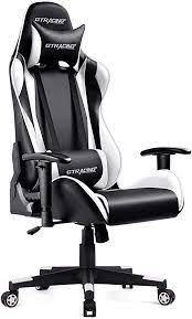 amazon com gtracing gaming chair racing computer multi function executive chair with headrest lumbar support pillows recl gaming chair gamer chair sport chair