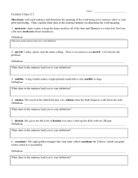 Old glory folding metal table with two stools. Context Clues Worksheets Ereading Worksheets