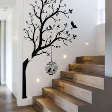Fer à repasser art mur lampe chambre lampe de chevet murale applique murale couloir couloir étude led déco maison éclairage intérieur 220v 110v. Decoration Montee D Escaliers Avec Des Stickers Decoration Escalier Deco Escalier Idee Deco Escalier